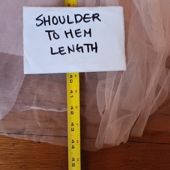 Ballet Pink Satin Corset Bustier Coquette Tiered Tulle Midi Dress - Picture 6 of 8